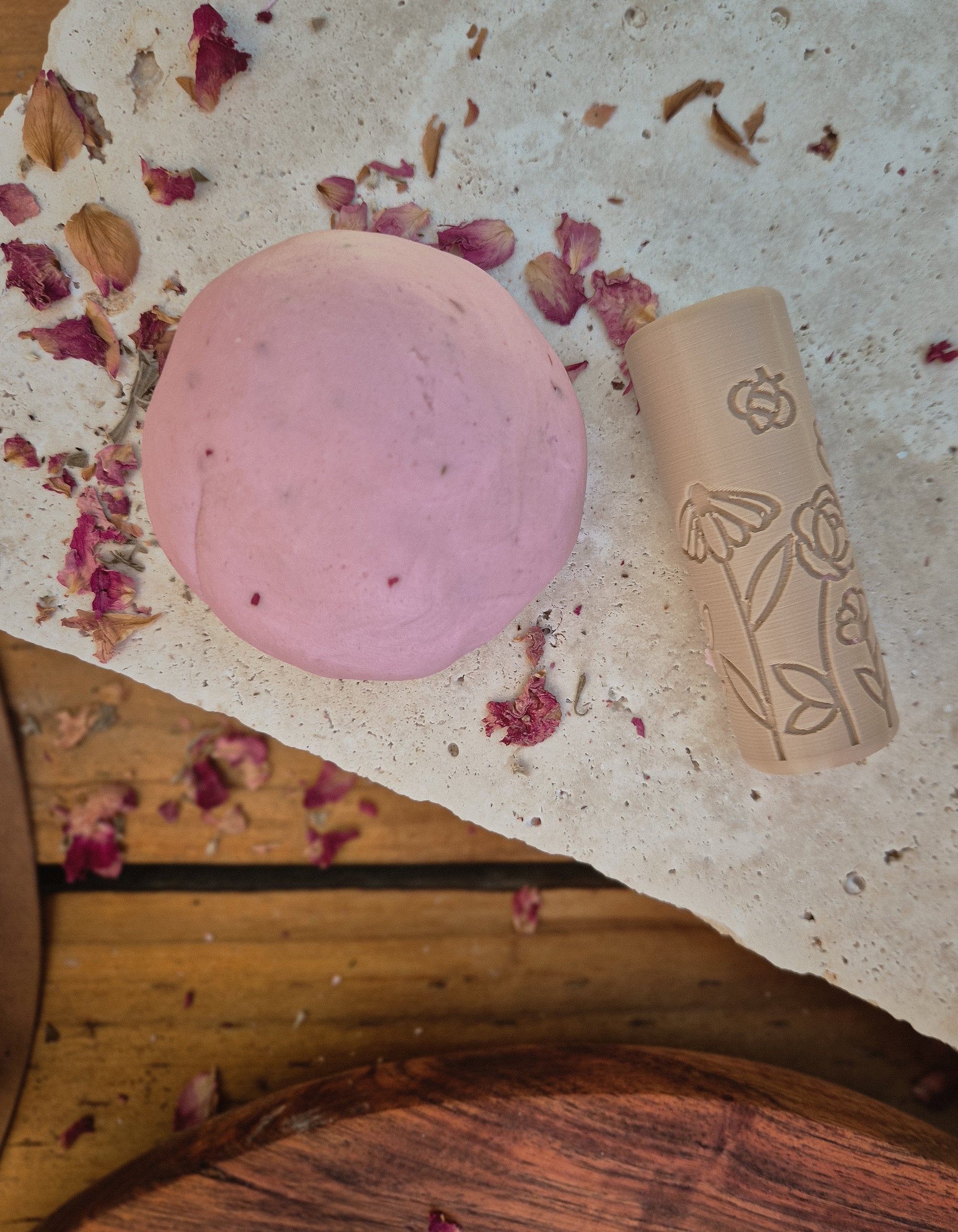 Flower Roller Eco Playdough Roller