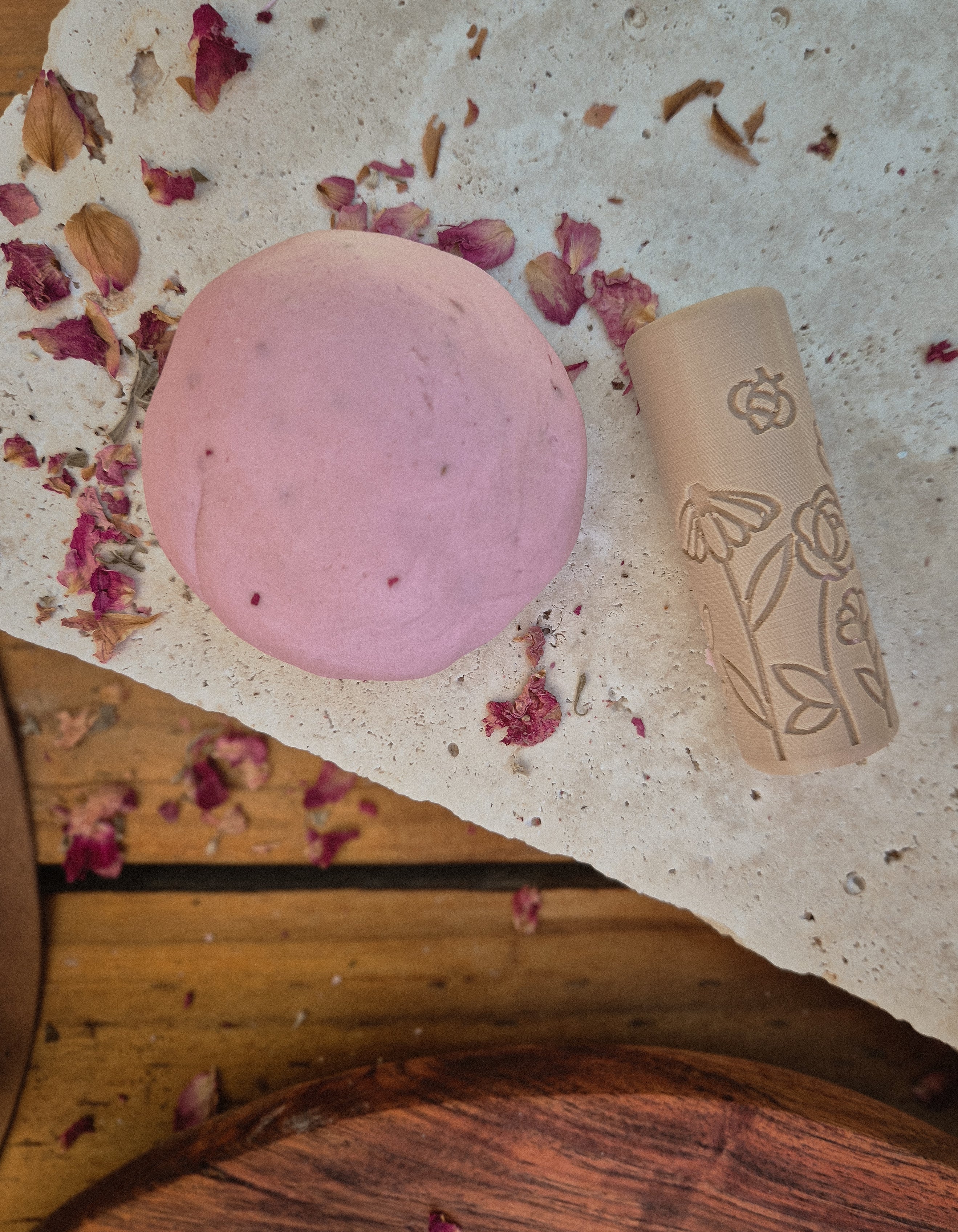 Flower Roller Eco Playdough Roller