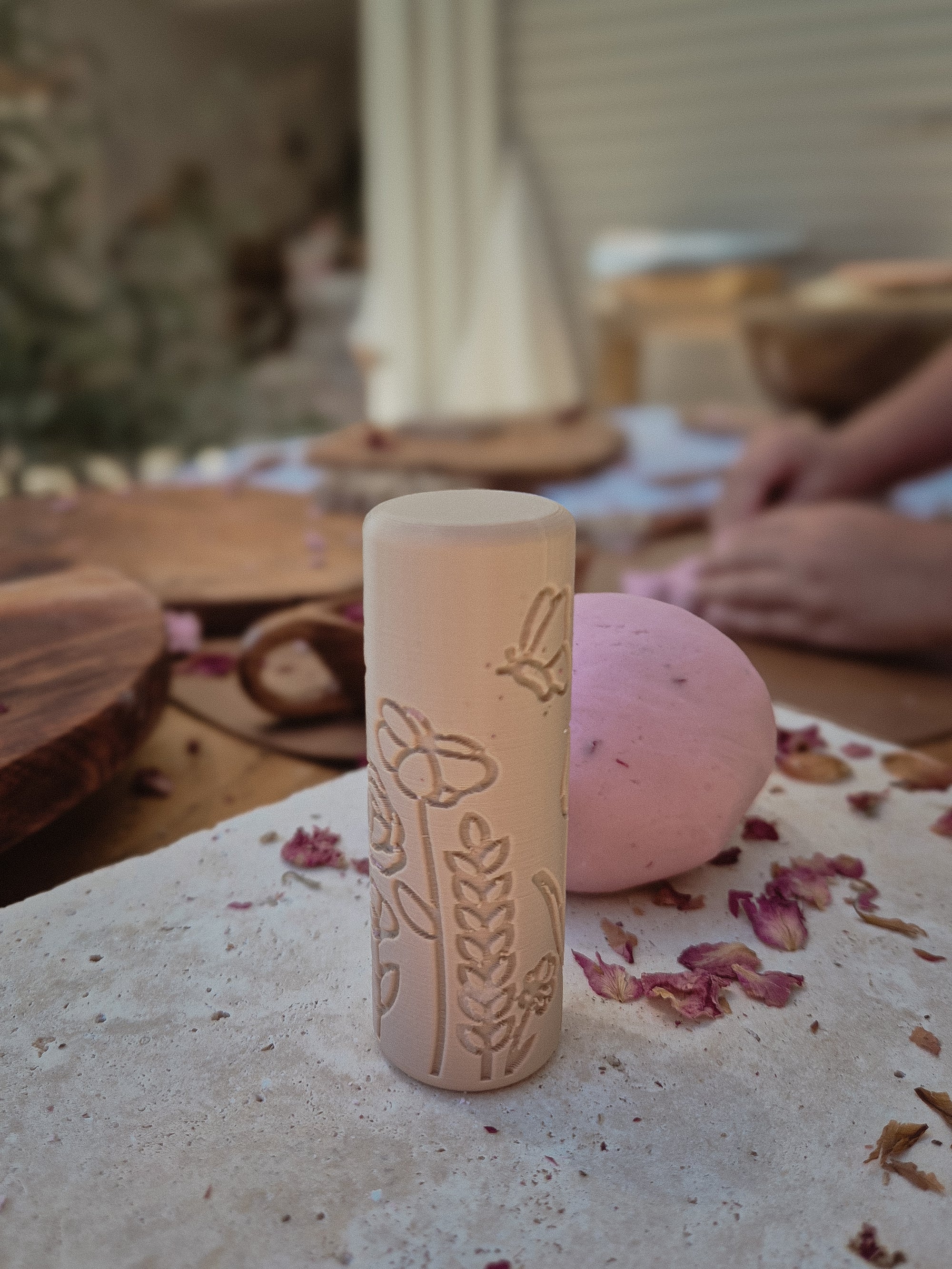 Flower Roller Eco Playdough Roller