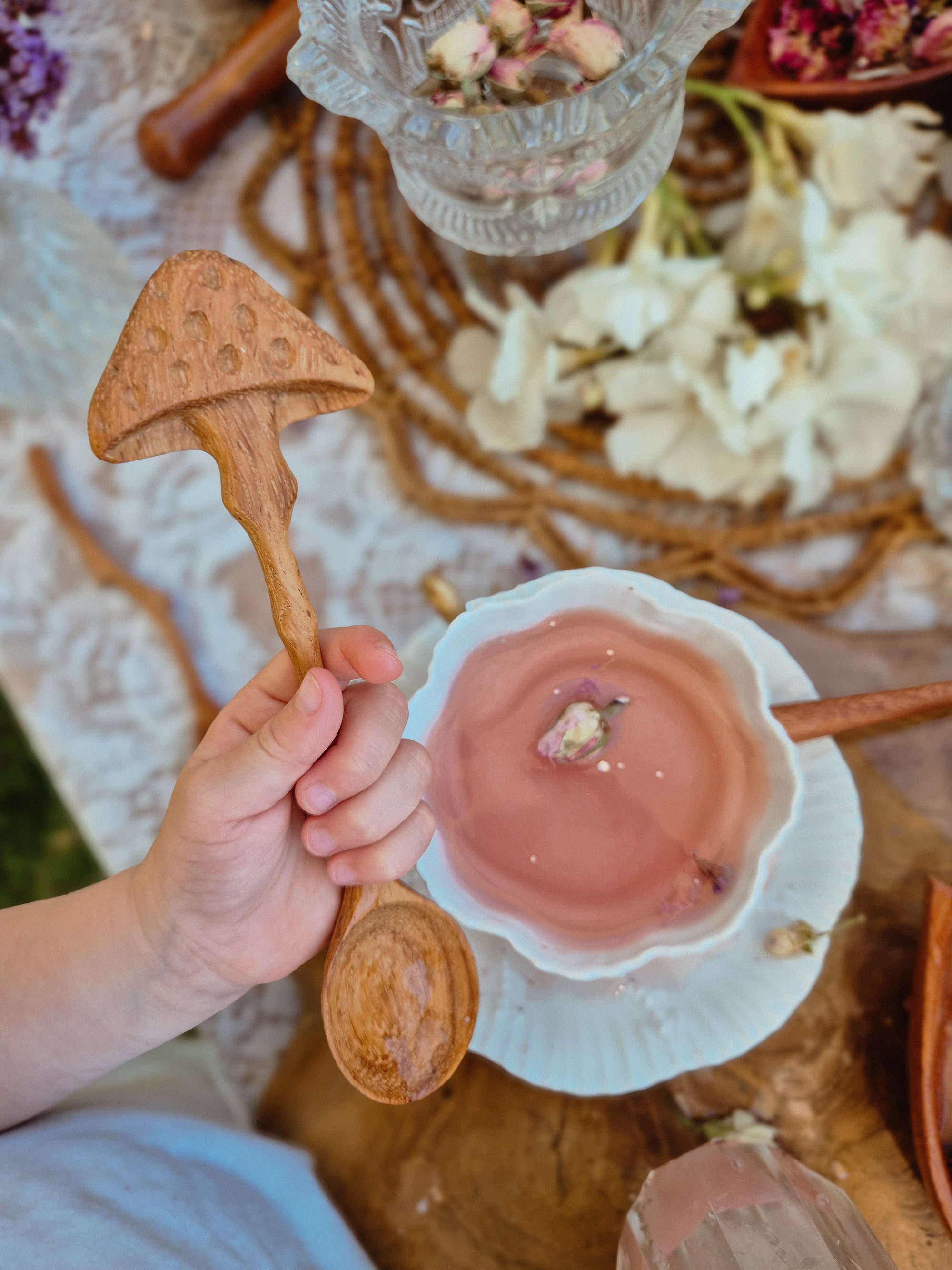 Meadow Mushroom Spoon