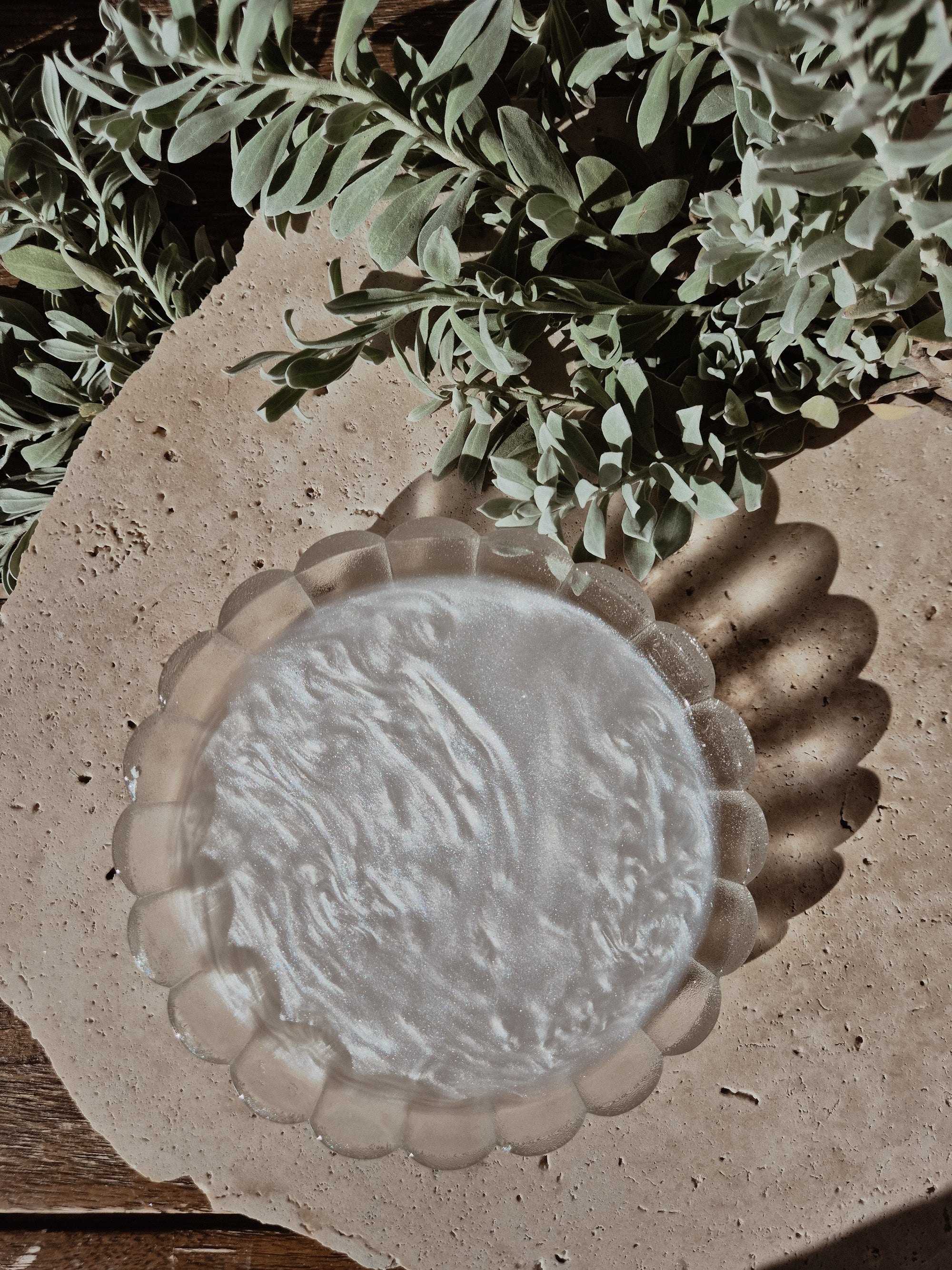 Opal White Lustre Dust