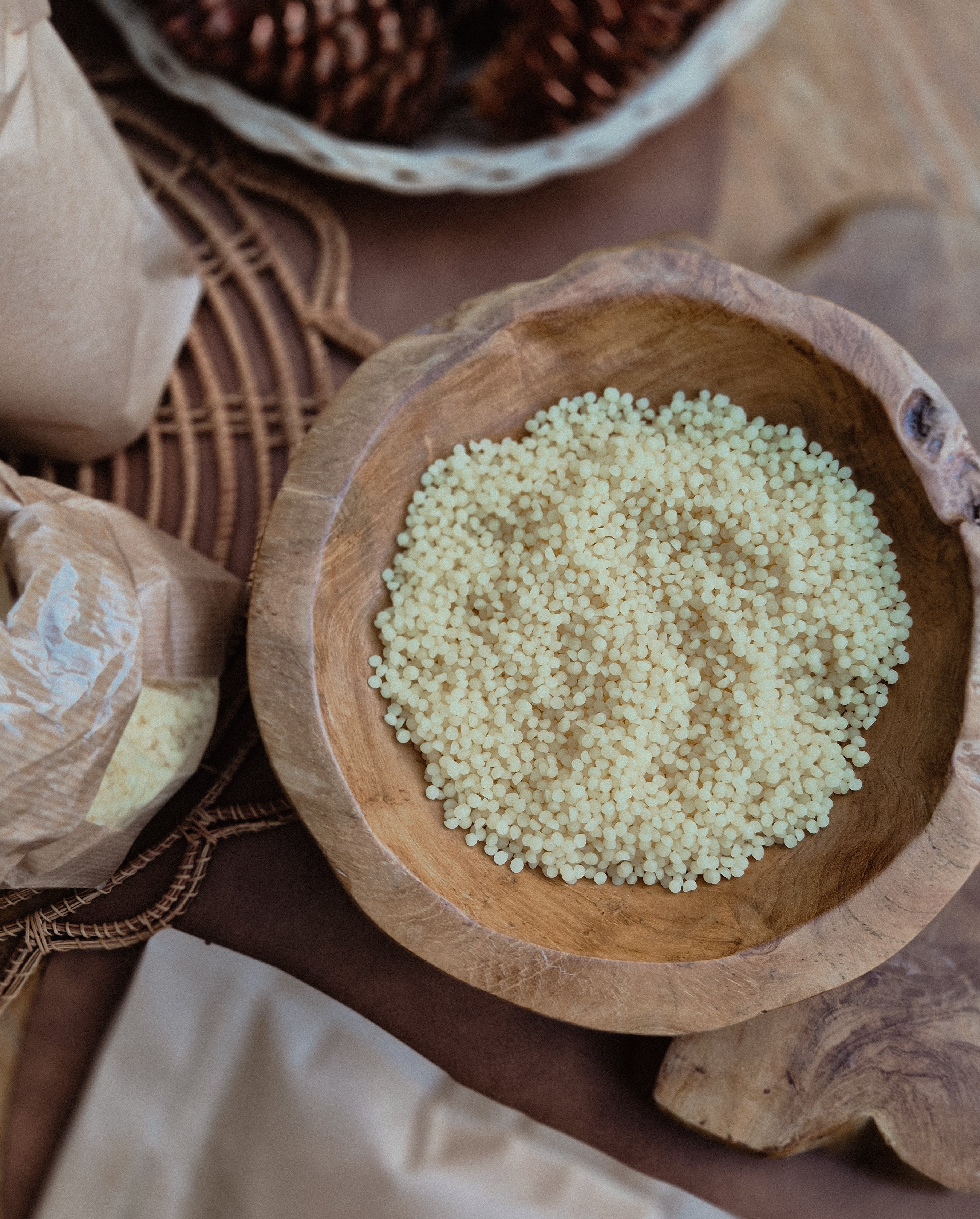Dipam Beeswax Granules 250g