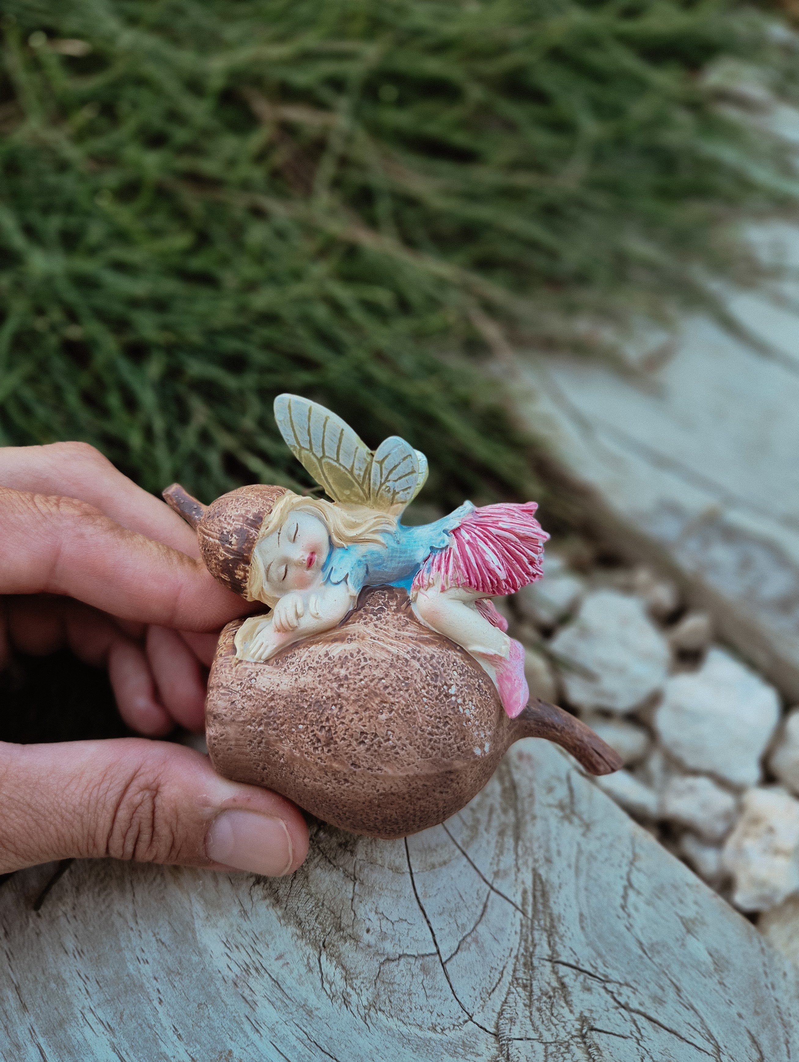 Sleeping Gumnut Fairy