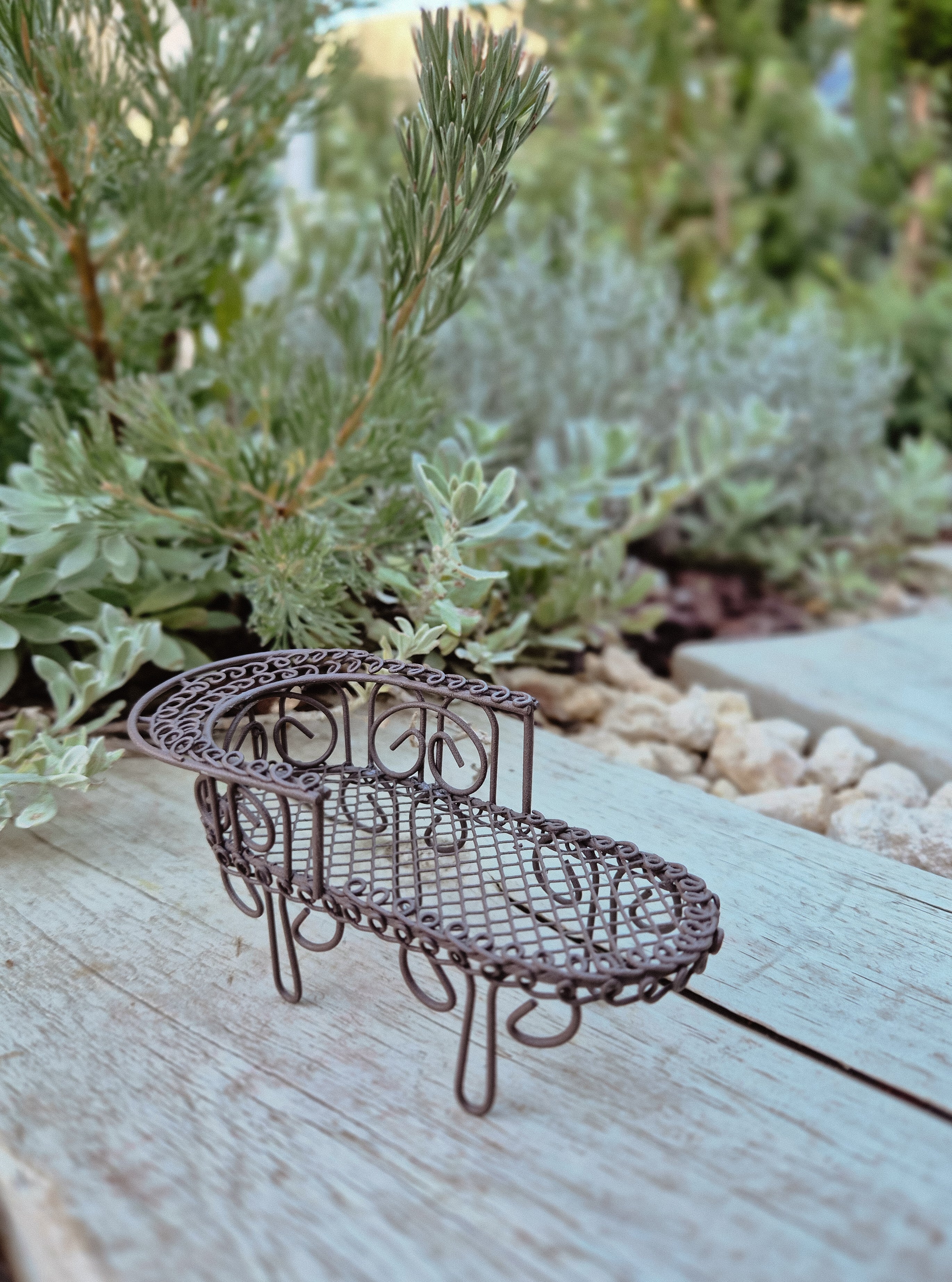 Metal Chaise Lounge