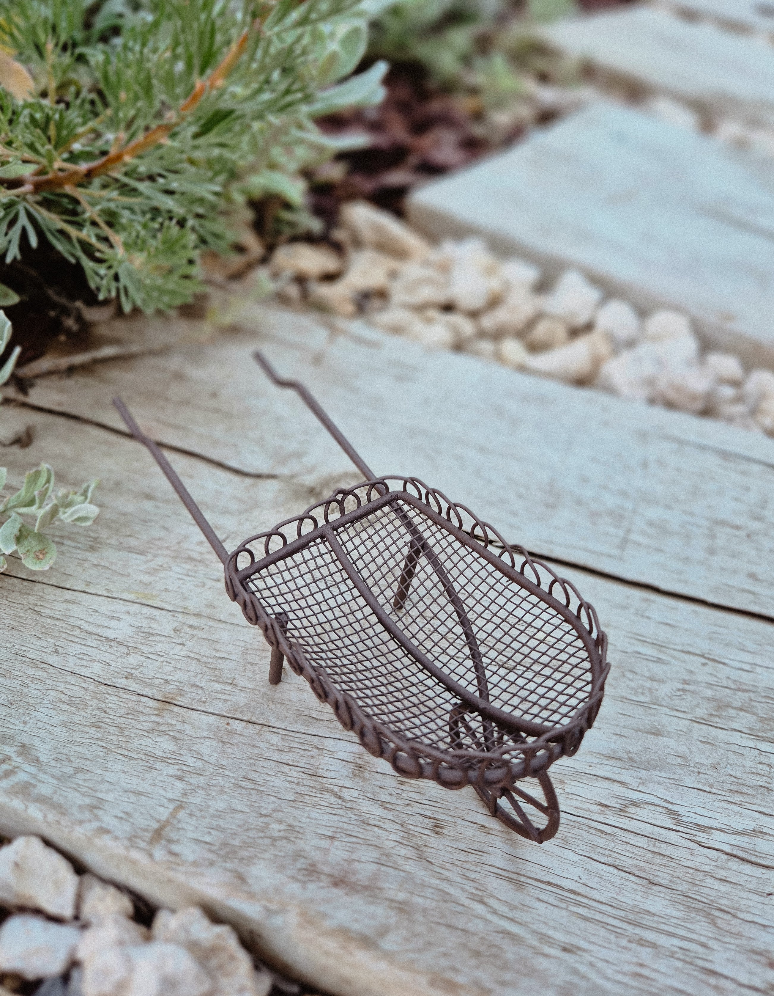 Metal Wheelbarrow